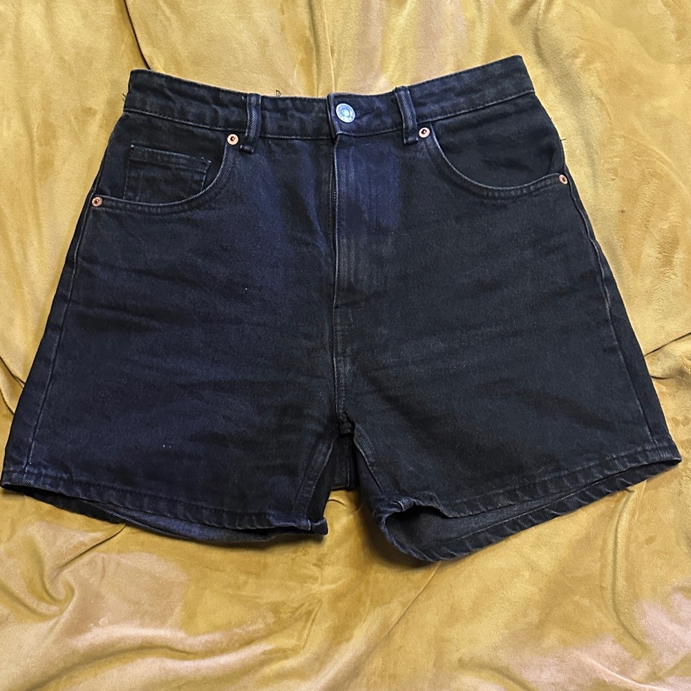 Zara Black Denim Women's Jean Shorts